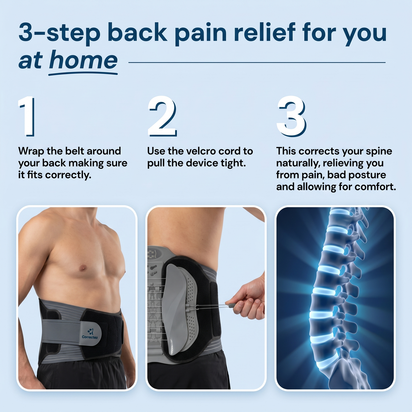 Correctez Back Support Belt