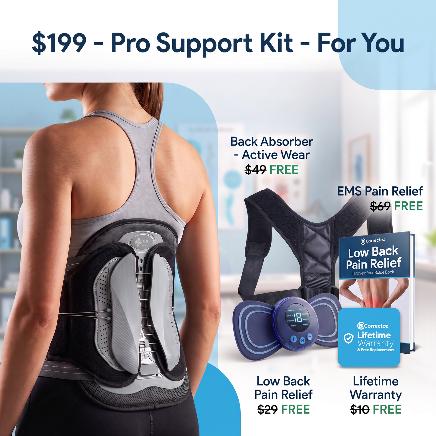 Correctez Back Support Belt
